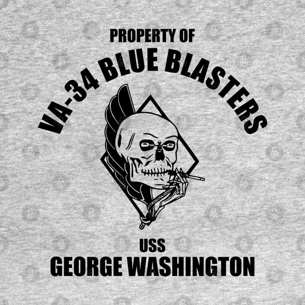 VA-34 Blue Blasters - USS George Washington by TCP